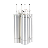 Duplexer Pasa Banda-Rechazo de Banda, 144-174 MHz, 4 Cavidades de 6.625" Diámetro, 500 KHz, 400 Watt, BNC Hembras.