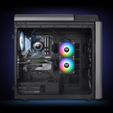 Thermaltake TT TH240 ARGB Procesador Sistema de refrigeración líquida todo en uno 12 cm Negro 1 piez