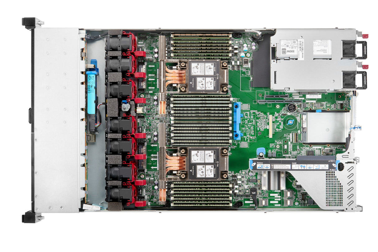 HPE ProLiant DL360 Gen10 Plus 4310 2.1GHz 12-core 1P 32GB-R MR416i-a NC 8SFF 800W PS Server, DDR4-SDRAM, Bastidor (1U)