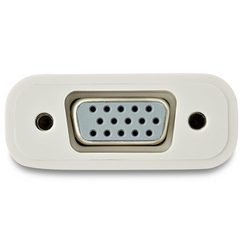 StarTech.com Adaptador USB-C a VGA - Blanco Adaptadores gráficos USB 3.2 Gen 1 (3.1 Gen 1) No Blanco