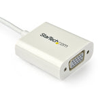 StarTech.com Adaptador USB-C a VGA - Blanco Adaptadores gráficos USB 3.2 Gen 1 (3.1 Gen 1) No Blanco