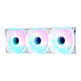 VORAGO Kit Ventiladores FKG500-WH, Producto Empresarial, 3 Velocidades, Bajo Ruido