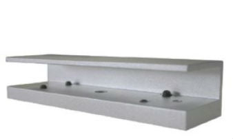 Axceze AL-180PU accesorio para cerradura electromagnética Kit de montaje Aluminio