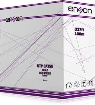 Enson 100m UTP Cat5e cable de red Blanco U/UTP (UTP), 12251W100 | Cables de red