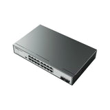 Netis System 18 Port Gigabit Ethernet Switch No administrado Gigabit Ethernet (10/100/1000) Gris, Bidireccional completo
