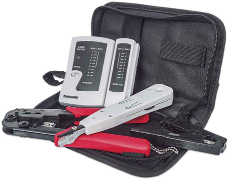 Intellinet Kit de herramientas para red con 4 piezas Cable Negro 144 g Si Si