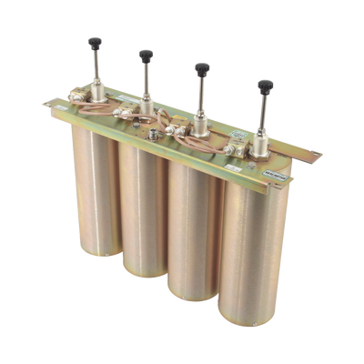 Duplexer Pasa Banda-Rechazo de Banda, 380-420 MHz, 4Cav.(4"Dia.) 3 MHz, 250 Watt, BNC Hembras.