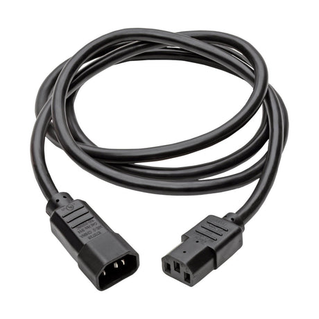 Tripp Lite P005-006 Cable de Alimentación para Servicio Pesado para PDU, C13 a C14 - 15A, 250V, 14 AWG, 1.83 m [6 pies],