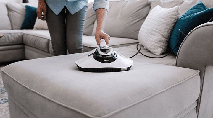 RAYCOP - LITE UV+ Handheld Allergen Vacuum - White