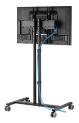 Manhattan Soporte con carrito para TV/monitores, pantallas 34"–55", Compatibilidad VESA: de 200x200 a 400x400 mm (verifi