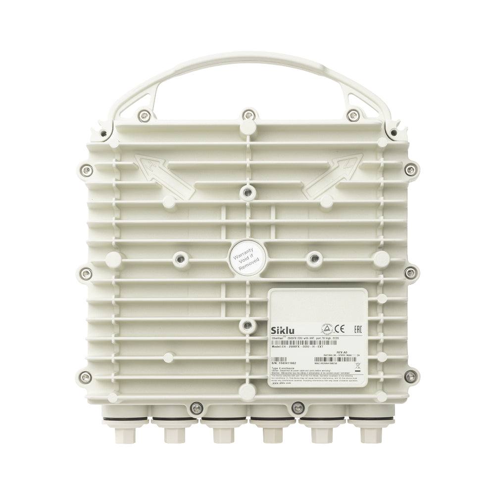 Siklu EH-2500FX-ODU-H-EXN ampliador de red Repetidor de red Blanco 2000 Mbit/s