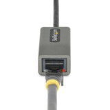 StarTech.com Adaptador USB 3.0 a Ethernet Gigabit de 10/100/1000 para Portátiles - con Cable Incorporado de 30cm - Adaptador USB a RJ45 - Adaptador Externo de Red LAN - sin Controladores tarjetas de red Alámbrico USB Ethernet 1