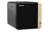 QNAP TS-464 Servidores NAS y de almacenamiento No 0 TB Intel® Celeron®