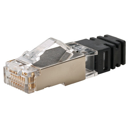 Panduit SPS6X88-C conector RJ-45 Negro, Metálico, Transparente