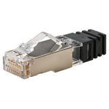 Panduit SPS6X88-C conector RJ-45 Negro, Metálico, Transparente