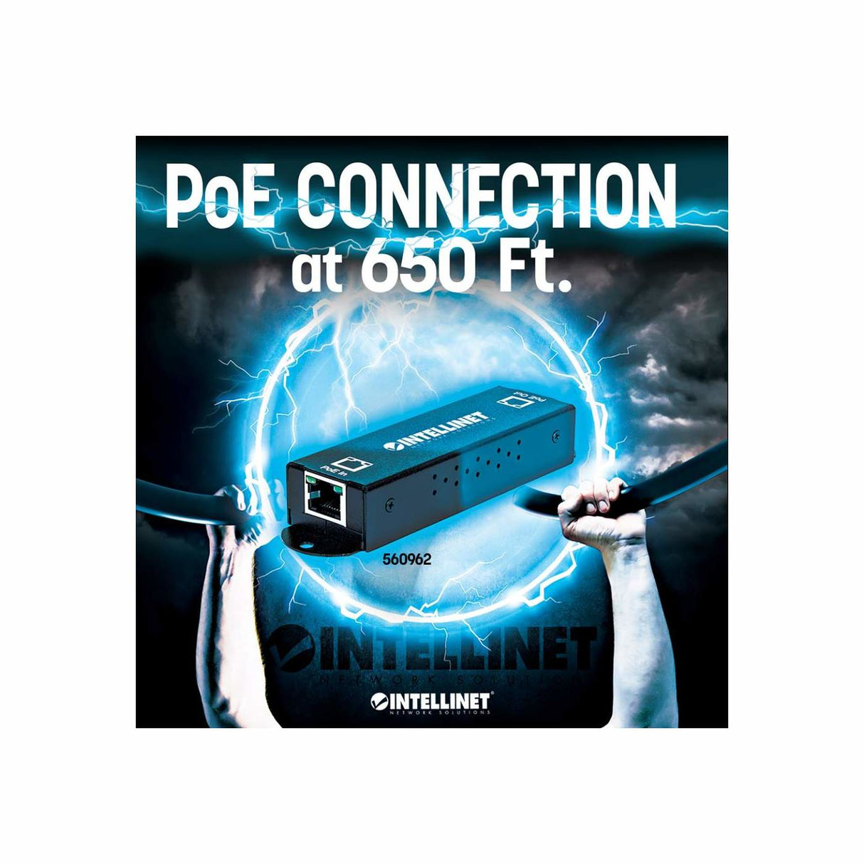 EXTENSOR POE INT 30W MAX GIGABIT