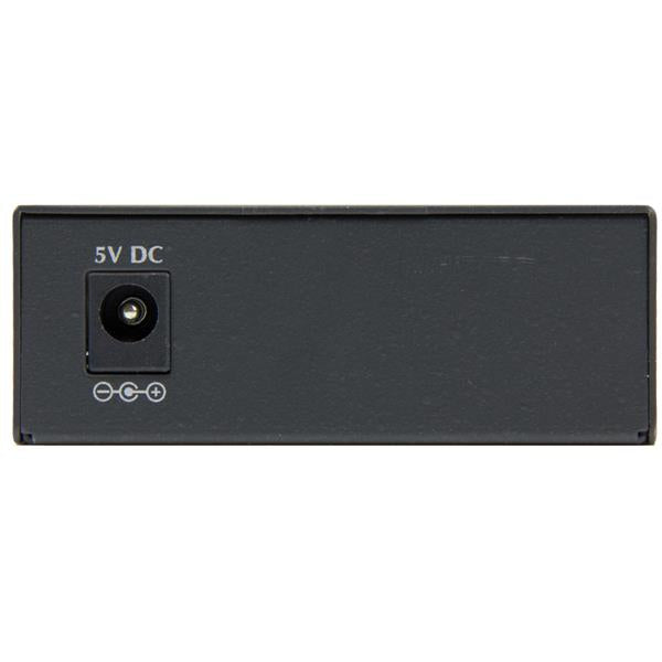 StarTech.com Conversor Compacto de Medios Ethernet Gigabit a Fibra Multimodo LC - 550m convertidores de red 1000 Mbit/s 1000Base-T, 100Base-TX, 10Base-T 1000Base-LX, 1000Base-SX Gigabit Ethernet