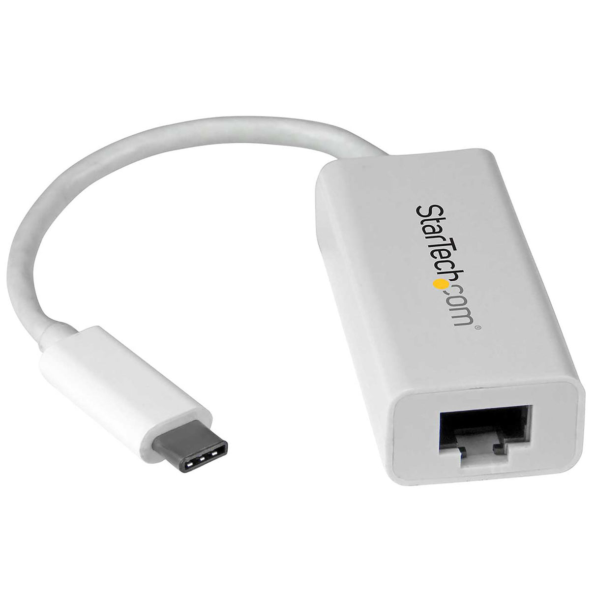 StarTech.com Adaptador de Red Ethernet Gigabit USB-C - Adaptador externo USB 3.0 a RJ45 - USB Tipo C a Ethernet - Negro tarjetas de red Alámbrico USB Tipo C Ethernet 1