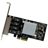 StarTech.com Tarjeta de Red PCI Express Ethernet Gigabit con 4 Puertos RJ45 Chipset Intel i350 tarjetas de red Alámbrico PCI Express Ethernet 4