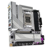 GIGABYTE B650M AORUS ELITE AX ICE Placa base - AMD Ryzen serie 9000, VRM de 12+2+2 fases, hasta 8000 MHz DDR5 (OC), 1xPCIe 5.0 + 1xPCIe 4.0 M.2, LAN 2,5 GbE, WIFI 6E, USB 3.2 Gen 2x2 placas base AMD Zócalo AM5 Zócalo AM5 DDR5-SDRAM
