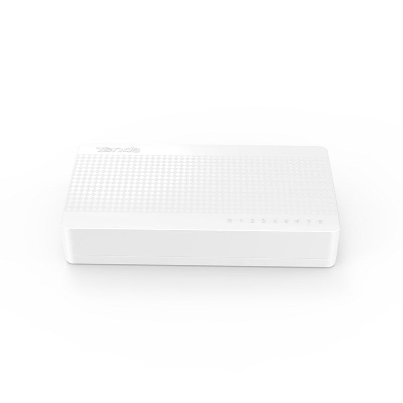 Tenda 8-Port Fast Ethernet Switch No administrado Blanco, S108 | Dispositivo de redes