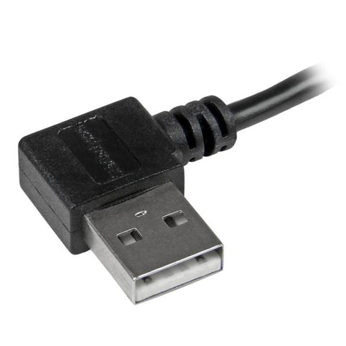 StarTech.com Cable de 2m Micro USB con conector acodado a la derecha Cables USB USB 2.0 USB A 2 m