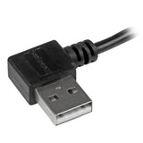 StarTech.com Cable de 2m Micro USB con conector acodado a la derecha Cables USB USB 2.0 USB A 2 m