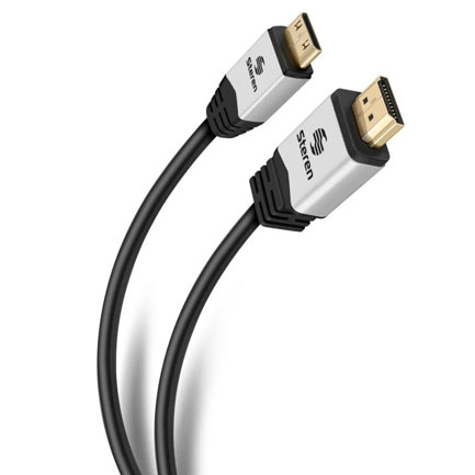 Steren 295-880 cable HDMI 1.8 m Negro, Gris | Cables HDMI