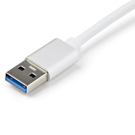 StarTech.com Adaptador de Red Ethernet Gigabit Externo USB 3.0 - Plateado tarjetas de red Alámbrico USB Ethernet 1