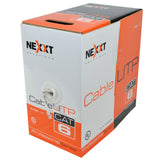 Nexxt - Cable al por mayor - 305 m - UTP - CAT 6 - sin halógenos, sólido - gris