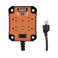 Multicontacto Powerbox 1, con 4 Salidas 120 Vca, 2 USB-A / 1 USB-C, Luces LED Integradas y Soporte Magnético