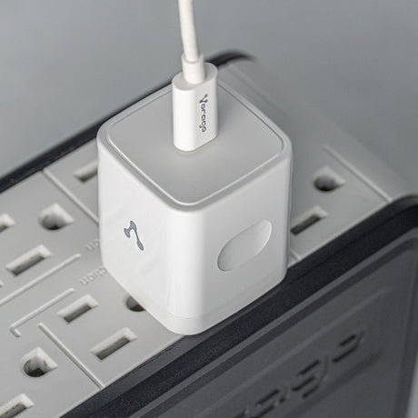 Vorago AU-250-WH cargador de dispositivo móvil Universal Blanco USB Interior