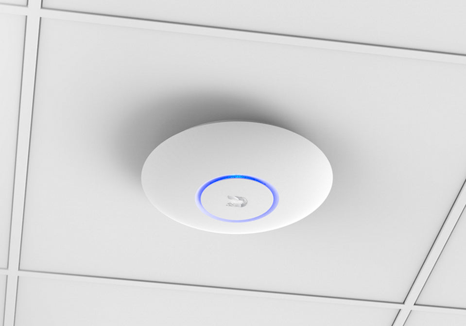 Ubiquiti UAP-AC-LR punto de acceso inalámbrico 1000 Mbit/s Blanco, 2.4 GHz, 5 GHz, AES