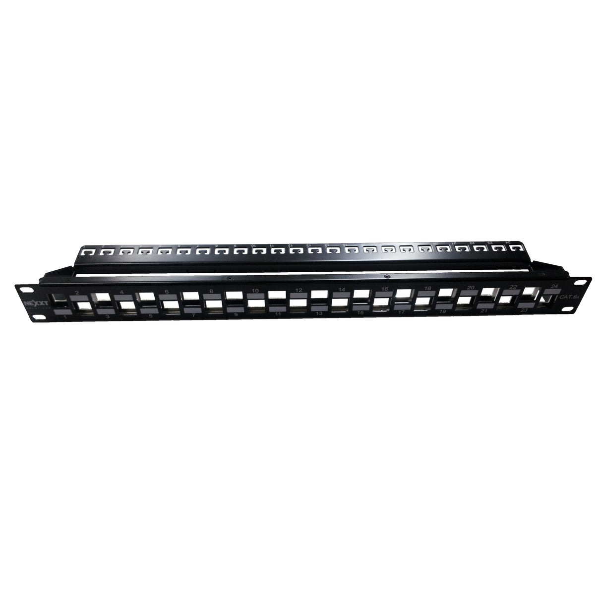 Nexxt - Modular Patch Panel - Cat6A - 24P for SFTP Keys Jack - Rack