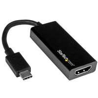 StarTech.com Adaptador Gráfico USB-C a HDMI 4K30Hz - Conversor de Vídeo USB 3.1 Tipo C a HDMI - Compatible Thunderbolt 3 - Dongle adaptadores gráficos usb USB Tipo C Macho Derecho 3.2 Gen 2 (3.1 Gen 2)