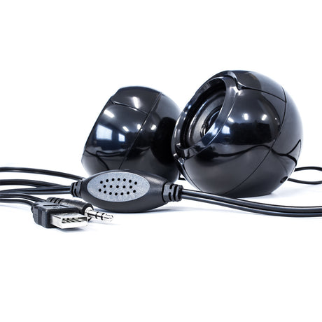 BOCINAS SPK-105 NEGRO/negro PASIVAS PARA COMPUTADORA (BOCINAS 2.0