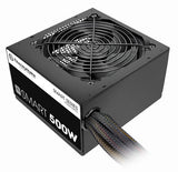 Thermaltake Smart unidad de fuente de alimentación 500 W 24-pines ATX ATX Negro, 100 - 240 V, Activo