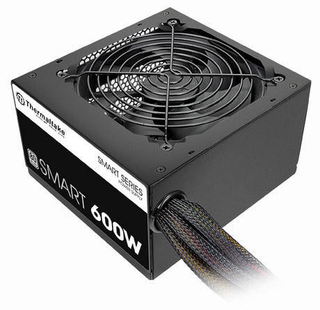 Thermaltake Smart unidad de fuente de alimentación 600 W 24-pines ATX ATX Negro, 100 - 240 V, Activo