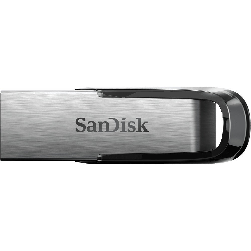 SanDisk ULTRA FLAIR unidad flash USB 128 GB USB tipo A 3.2 Gen 1 (3.1 Gen 1) Negro, Plata, 150 MB/s, Sin tapa