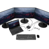 StarTech.com Concentrador MST - Mini DisplayPort a 3x HDMI divisores de vídeo Mini DisplayPort 3x HDMI 3 Negro
