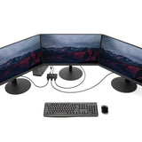 StarTech.com Adaptador Multimonitor de 3 Puertos - Divisor Splitter de Vídeo DisplayPort a 3x HDMI - Hub MST DP a HDMI -1080p Triple - Modo Extendido o Clonado - Windows Solamente divisores de vídeo DisplayPort 3x HDMI 3 Negro