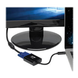 Tripp Lite U444-06N-VB-AM Adaptador USB-C a VGA con Modo Alterno - DP 1.2, Negro, 3.2 Gen 1 (3.1 Gen 1), USB Tipo C, 192