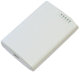 RB750P-PBr2, PowerBox, RB 5 Eth 650Mhz CPU 64MB RAM PoE Pasivo en Eth2-5