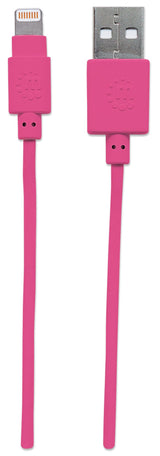 Manhattan 394222 Cable 1 m Lightning USB A Macho