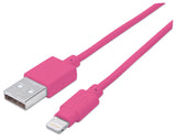 Manhattan 394222 Cable 1 m Lightning USB A Macho