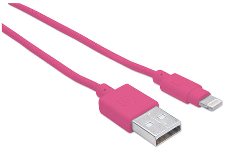 Manhattan 394222 Cable 1 m Lightning USB A Macho