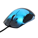 MOUSE VORAGO START THE GAME MO-505 ALAMBRICO RGB NEON HASTA 7,200 DPIS USB TRASPARENTE