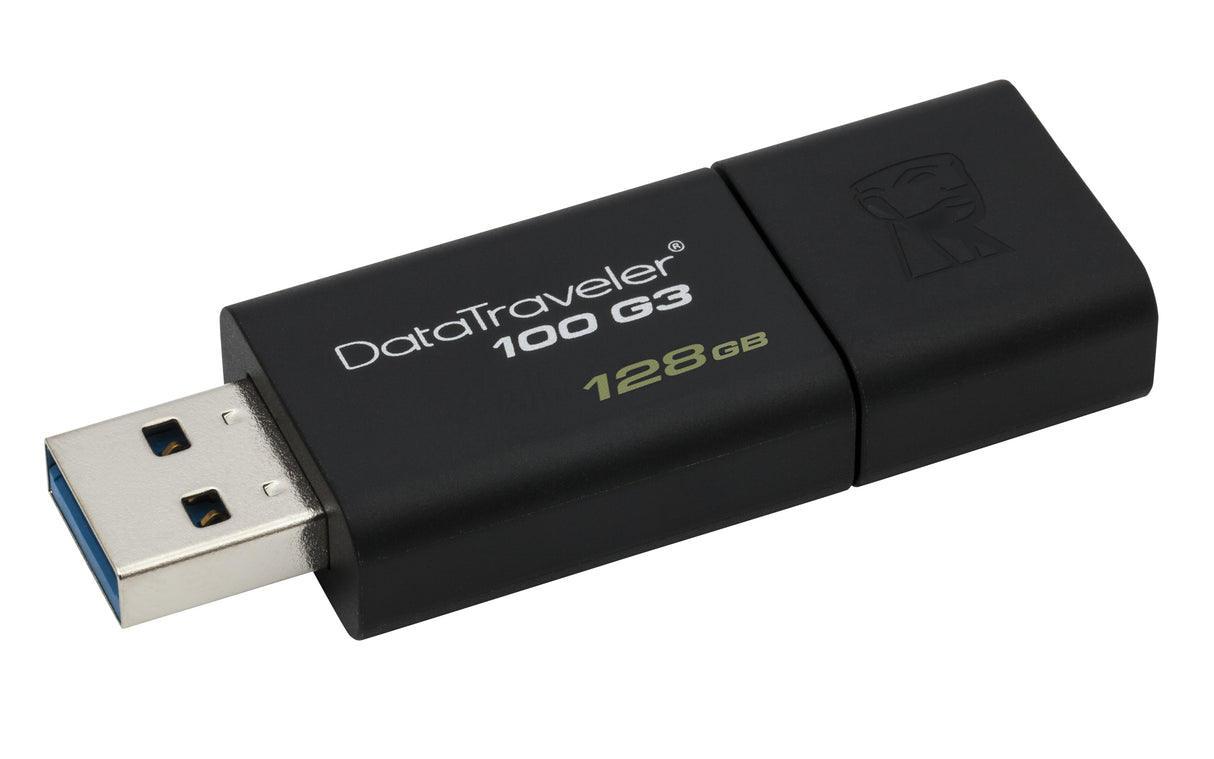 Kingston Technology DataTraveler 100 G3 Memoria Flash 128 GB USB tipo A 3.2 Gen 1 (3.1 Gen 1) 100 MB/s