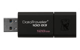 Kingston Technology DataTraveler 100 G3 Memoria Flash 128 GB USB tipo A 3.2 Gen 1 (3.1 Gen 1) 100 MB/s