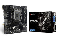 Biostar B760MX2-E D4 placa base Intel B760 LGA 1700 Micro ATX, DDR4-SDRAM, DIMM